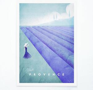 Poster Travelposter Provence, 30 x 40 cm