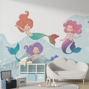 Tapet Sirene, Fototapet Pentru Copii, w04908 : Uwalls.ro