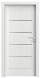 Porta Doors Foaie de ușă de interior cu finisaj sintetic, porta decor albă, verte home g4, norma ceha (h0 - 2020 mm)