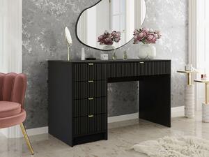 Birou Comfivo Papilio, Negru, MDF, PAL laminat, 76x120x55cm, 33.5 kg