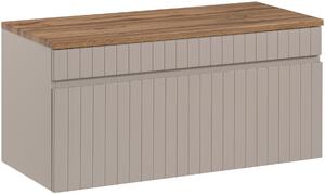Set dulap Comad Iconic Cashmere ICONIC CASHMERE 82-80-D-1S, blat Comad Fiji BLAT 89-80-A OAK COAST EVOKE