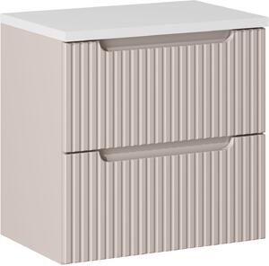 Set dulap Comad Nova Cashmere NOVA CASHMERE 82-60-2S, blat Comad Nova White NOVA WHITE 89-60