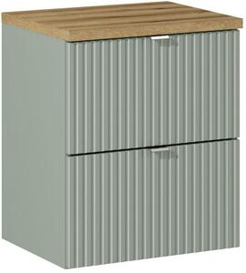 Set dulap Comad Line Reed Green LINE REED GREEN D 82-50-2S, blat Comad Nova Oak NOVA OAK A 89-50