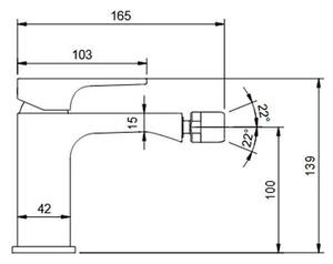 Set vas WC si bideu suspendat, Villeroy & Boch, Architectura, baterie crom