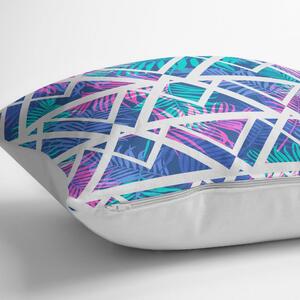 Față de pernă cu amestec din bumbac Minimalist Cushion Covers Palm Zigzag, 45 x 45 cm