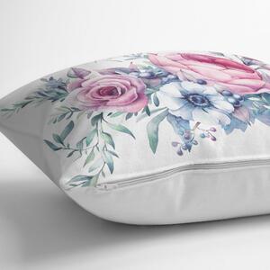Față de pernă cu amestec din bumbac Minimalist Cushion Covers Liandnse Flower, 45 x 45 cm