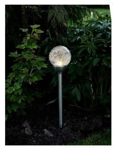 Lampadar solar LED pentru grădină Star Trading Living, înălțime 45 cm
