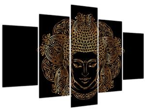 Tablou - Buddha auriu (150x105 cm)
