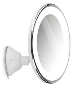 Oglinda Cosmetica cu ventuze, Iluminare LED, marire 7x, reglabila, 44871.02