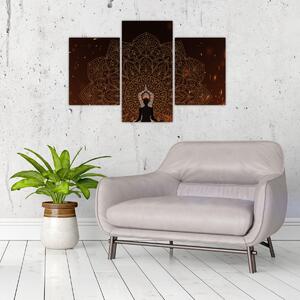 Tablou - Meditații (90x60 cm)