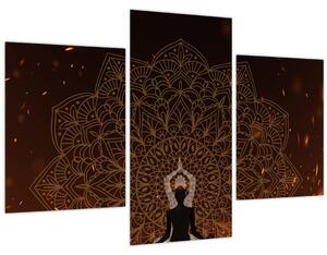 Tablou - Meditații (90x60 cm)