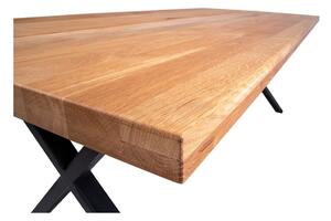 Masă dining din lemn de stejar House Nordic Montpellier Oiled Oak, 200 x 95 cm