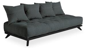 Canapea Karup Design Senza Black/Slate Grey, gri închis