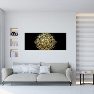 Tablou - Mandala bogăției (120x50 cm)