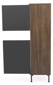 Dulap Tenzo Daxx, 56 x 161 cm, gri antracit