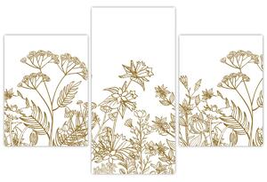 Tablou - Flori de câmp (90x60 cm)