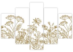 Tablou - Flori de câmp (150x105 cm)