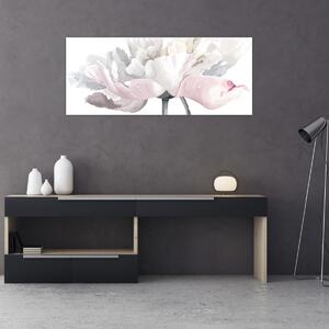 Tablou - Floare de trandafir (120x50 cm)