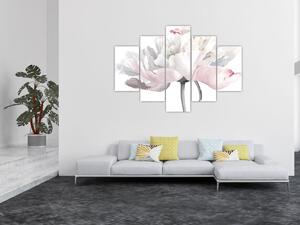 Tablou - Floare de trandafir (150x105 cm)