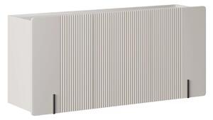 Comodă suspendată Malmi 150 cm cu 3 uși - cașmir / negru
