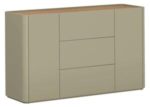 Comodă cu sertare Elivo 150 cm - eucalipt / stejar baltic dune