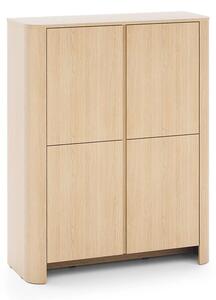 Comodă înaltă Sorrenti 103 cm - stejar vicenza
