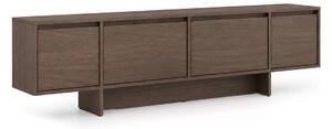 Comodă TV Zolia 180 cm cu 4 uși - nuc elegant
