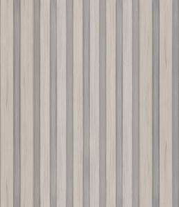 Tapet Lamele din lemn deschis la culoare, cu dungi gri deschis, Tapet geometrie, Tapet dungi, a00991v1 : Uwalls.ro