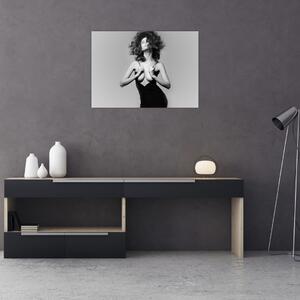 Tablou - Femeia în negru (70x50 cm)