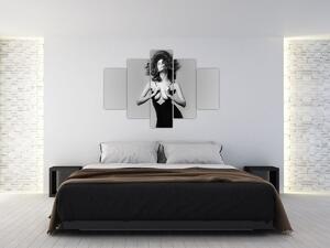 Tablou - Femeia în negru (150x105 cm)