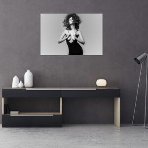 Tablou - Femeia în negru (90x60 cm)