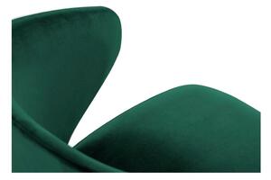 Scaun cu tapițerie de catifea Windsor & Co Sofas Nemesis, verde