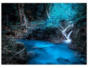 Tablou - Noaptea magică în pădurea tropicală (70x50 cm)