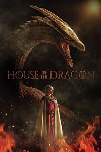 Poster de artă House of the Dragon - Rhaenyra Targaryen, (26.7 x 40 cm)