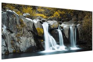 Tablou - Cascade, Lushan, China (120x50 cm)