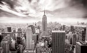 Tapet mural New York City în alb şi negru - 2318 - Fototapet24