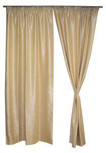 Set draperii Velaria soft bej, 2x110x230 cm