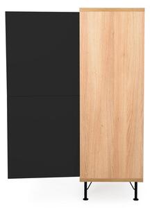 Dulap Tenzo Flow, 111 x 137 cm, negru