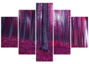 Tablou - Pădurea roz (150x105 cm)