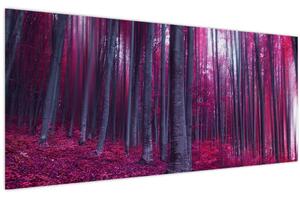 Tablou - Pădurea roz (120x50 cm)