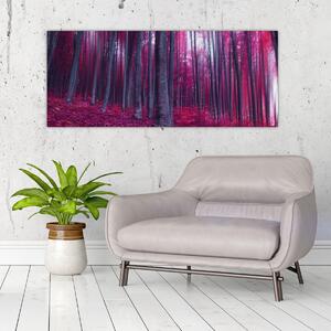 Tablou - Pădurea roz (120x50 cm)