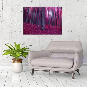 Tablou - Pădurea roz (70x50 cm)