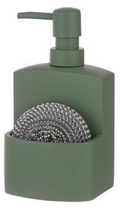 Dozator de săpun lichid verde salvie din polirășină 250 ml Essentials – Ladelle