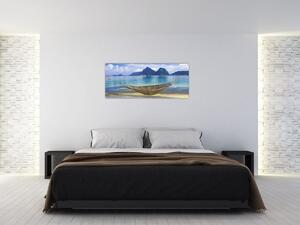 Tablou - Hamac pe plajă (120x50 cm)