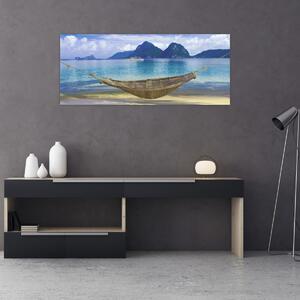 Tablou - Hamac pe plajă (120x50 cm)