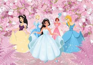 Prinţese, tapet mural roz - 13236 - Fototapet24