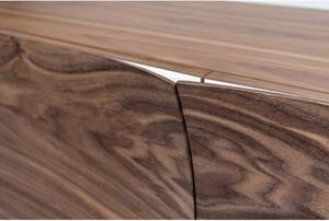 Comodă în decor de lemn de nuc Woodman Flop, 65 x 120 cm, maro