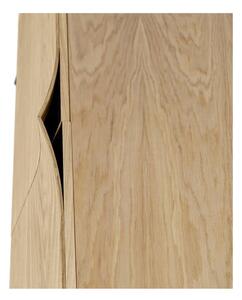 Comodă în decor de lemn de stejar Woodman Flop, 65 x 120 cm, maro
