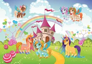 Fototapet Țara Unicornilor - 13882 - Fototapet24.ro