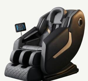 Fotoliu de masaj Shiatsu cu comanda vocala AI, Zero Gravity si incalzi